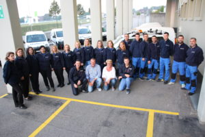 HUBIS Hauswartungen und Reinigungen Wangen bei Olten Teamfoto